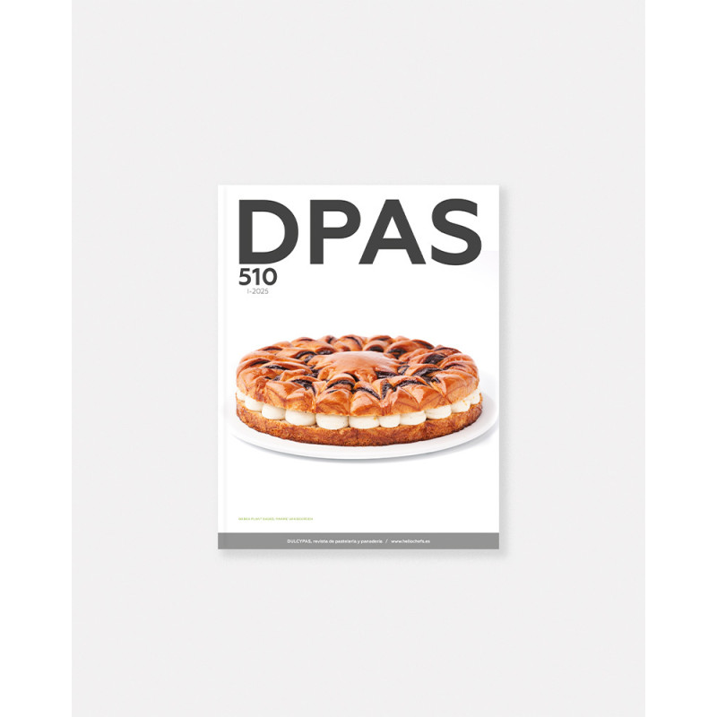Revista Dulcypas 510. Revista de Alta pastelería. Recetas pasteleria. Pasteleria vegana