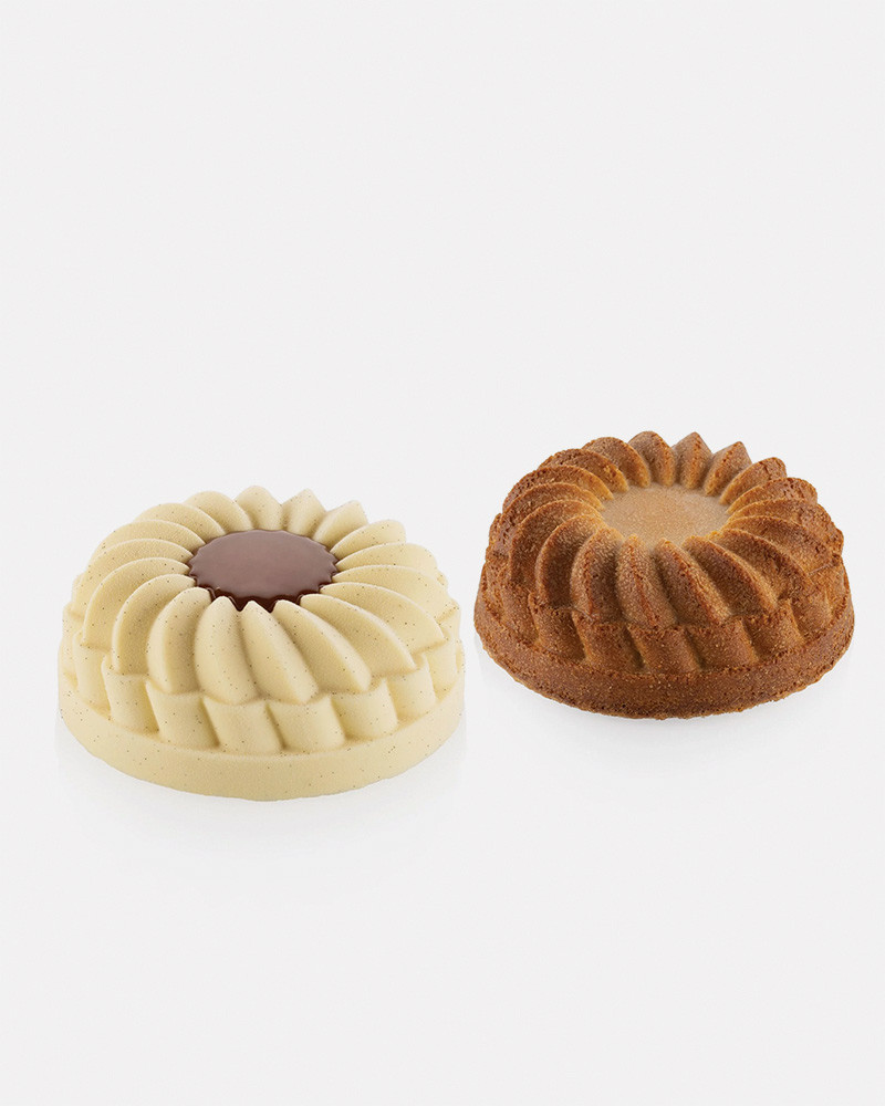 Silicone Pastry Mold Pleincoeur Round 710 - Silikomart