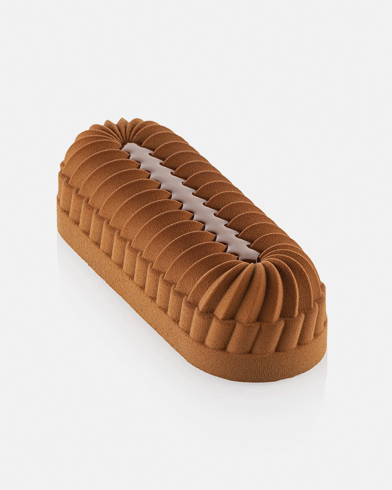 Silicone Pastry Mold Pleincoeur Bûche 860 - Silikomart