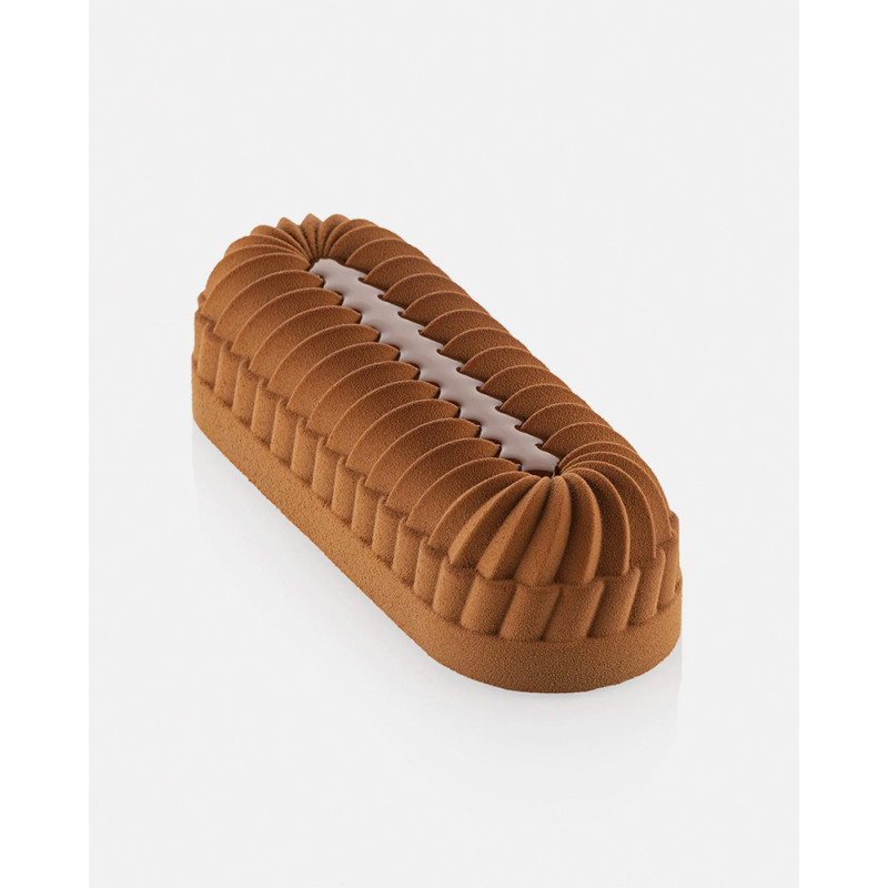 Silicone Pastry Mold Pleincoeur Bûche 860 - Silikomart