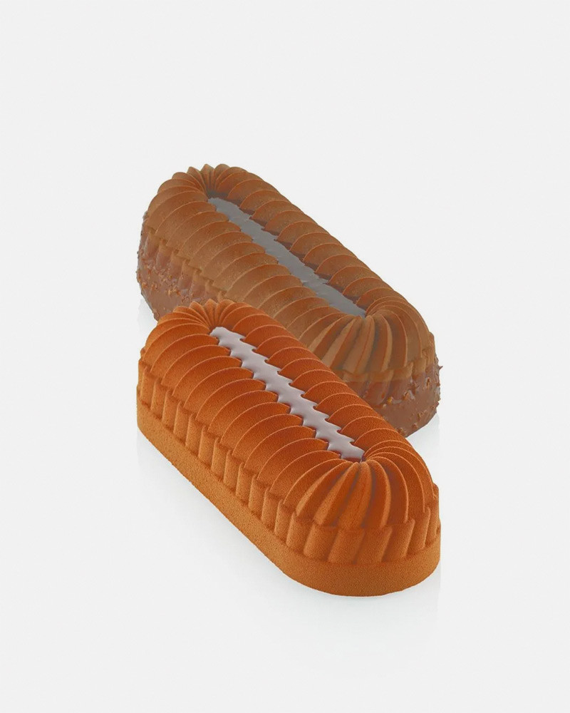 Silicone Pastry Mold Pleincoeur Bûche 860 - Silikomart