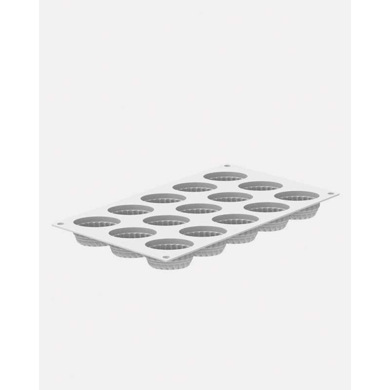 Silicone Pastry Mold Pleincoeur Oval 28 - Silikomart