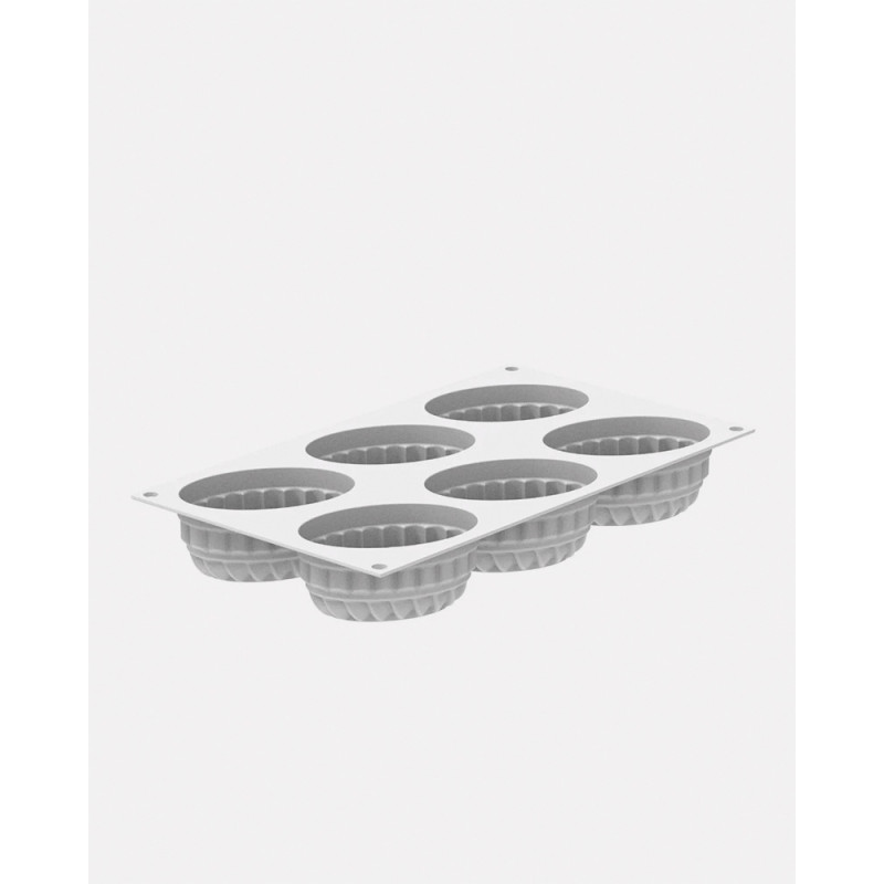 Silicone Pastry Mold Pleincoeur Oval 145 - Silikomart