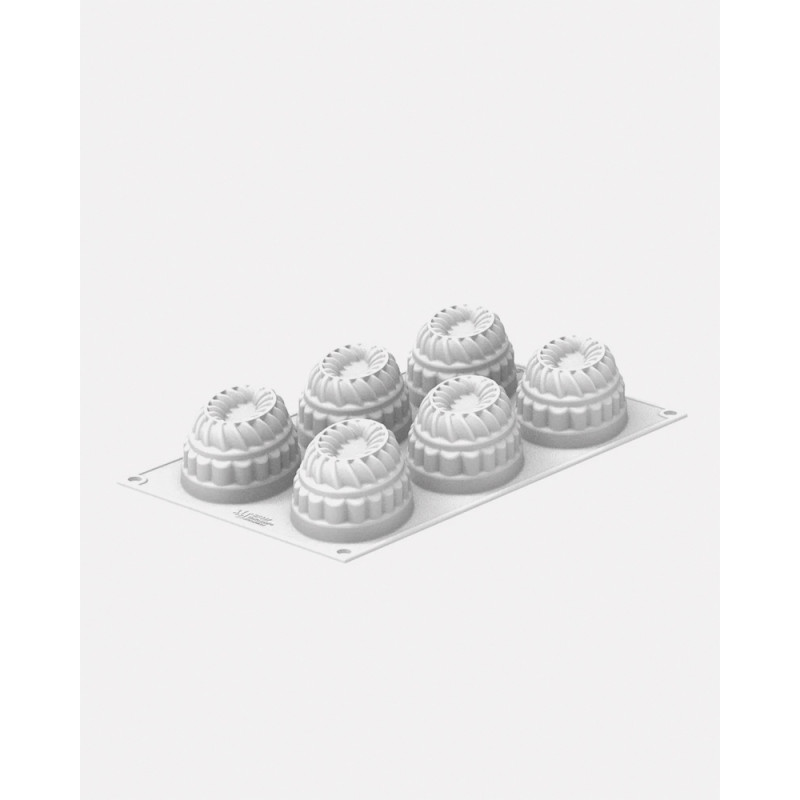 Silicone Pastry Mold Pleincoeur Oval 145 - Silikomart