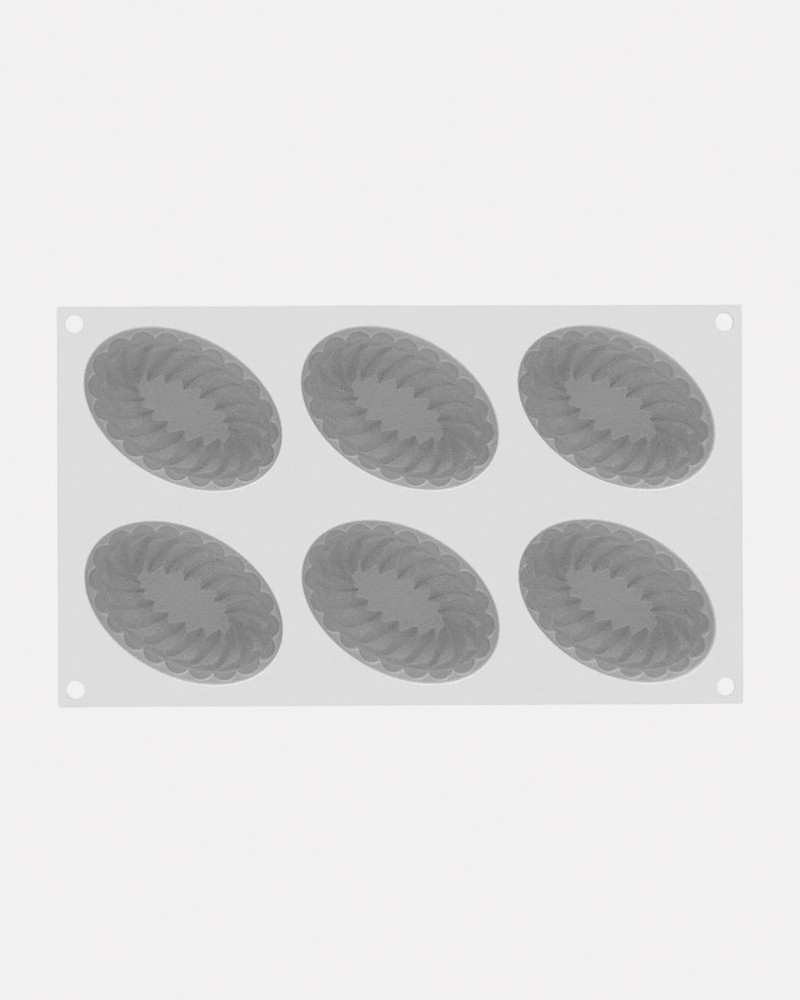 Silicone Pastry Mold Pleincoeur Oval 145 - Silikomart