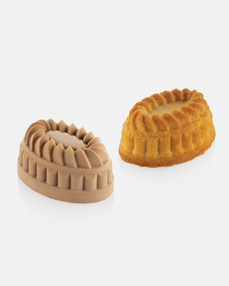 Silicone Pastry Mold Pleincoeur Oval 145 - Silikomart