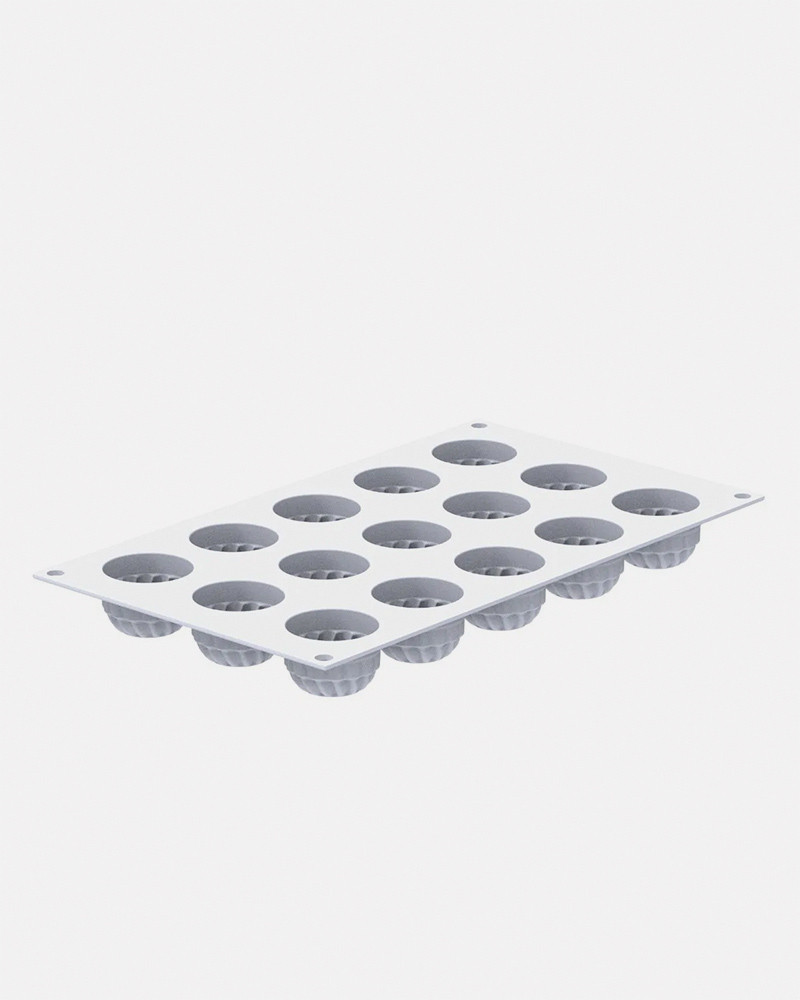 Silicone Pastry Mold Pleincoeur Round 27 - Silikomart