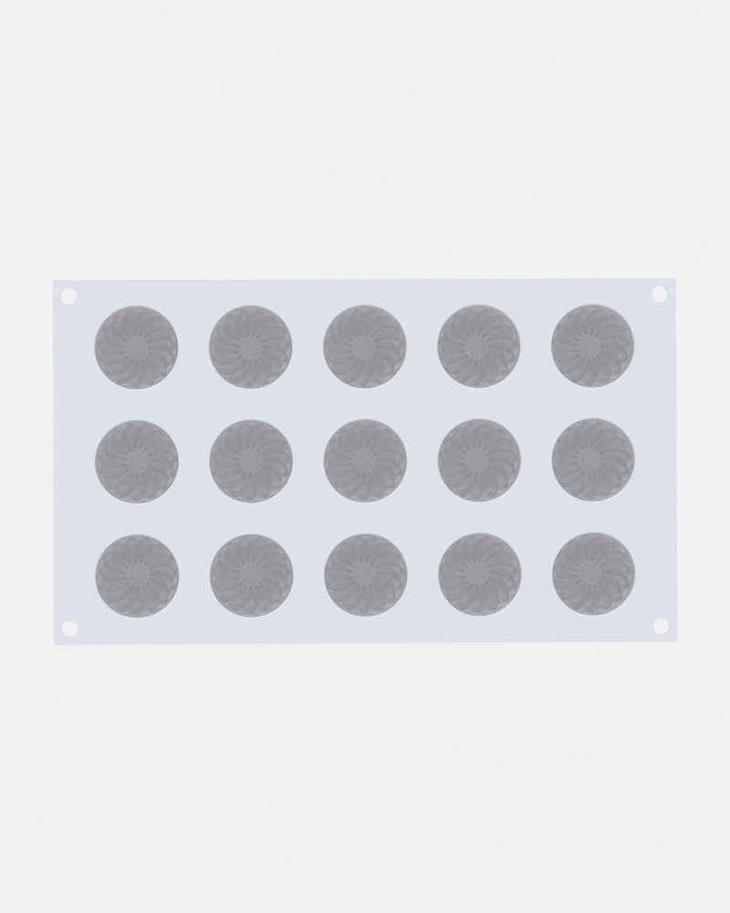 Silicone Pastry Mold Pleincoeur Round 27 - Silikomart