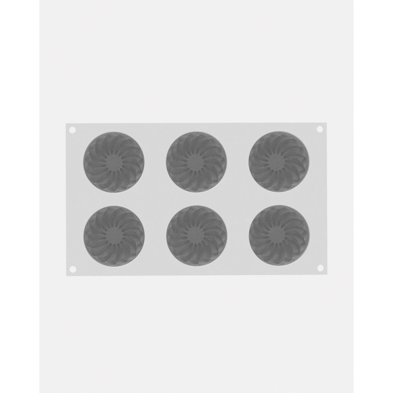 Molde de Silicona Pleincoeur Round 142 - Silikomart