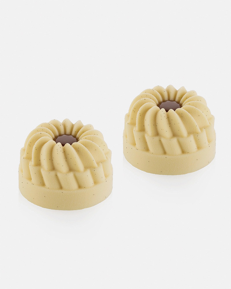 Silicone Pastry Mold Pleincoeur Round 142 - Silikomart