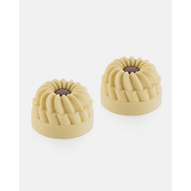 Silicone Pastry Mold Pleincoeur Round 142 - Silikomart