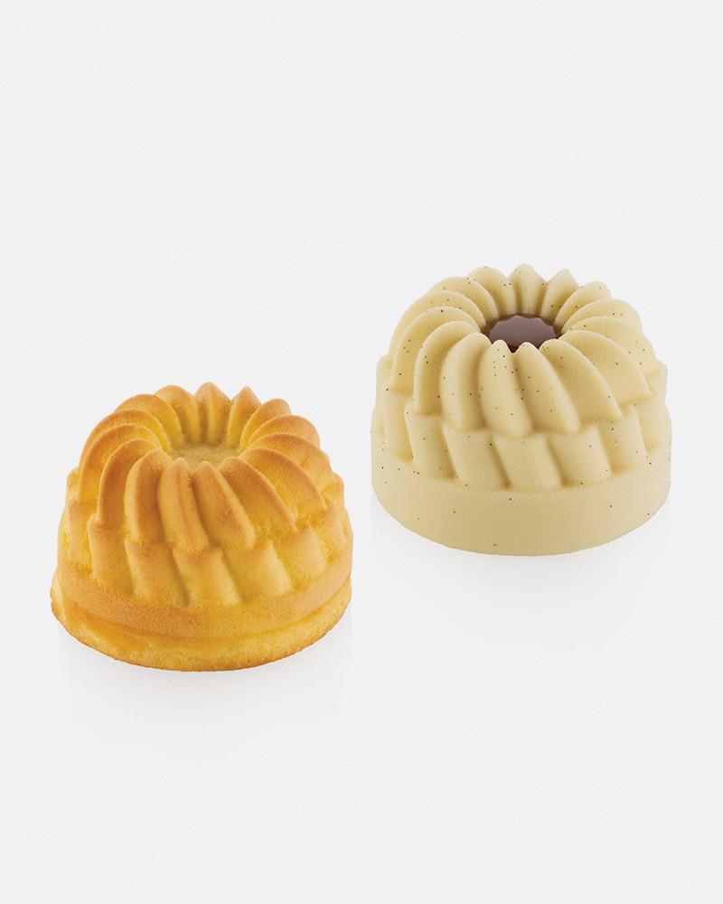 Silicone Pastry Mold Pleincoeur Round 142 - Silikomart