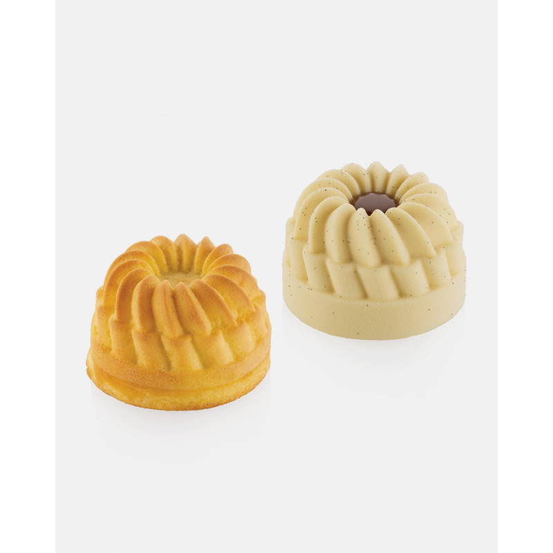 Silicone Pastry Mold Pleincoeur Round 142 - Silikomart