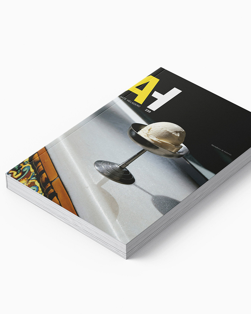 Revista Arte Heladero 220. Revista de helados. Recetas de helados. Mejor revista de heladería