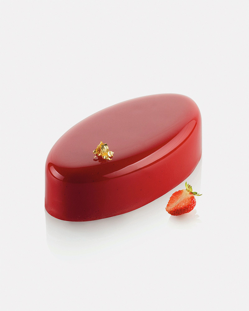 Molde de Silicona Ovalado para hacer Entremets