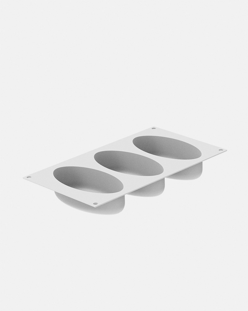 Molde de Silicona Ovalado para hacer Entremets