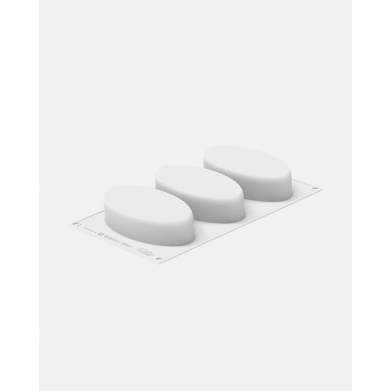 Molde de Silicona Ovalado para hacer Entremets
