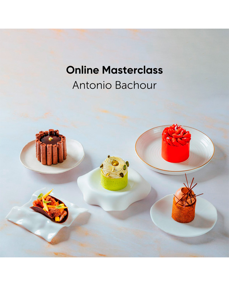 Online Masterclass Antonio Bachour. Petits Gâteaux: Pasteles de Pequeño Formato