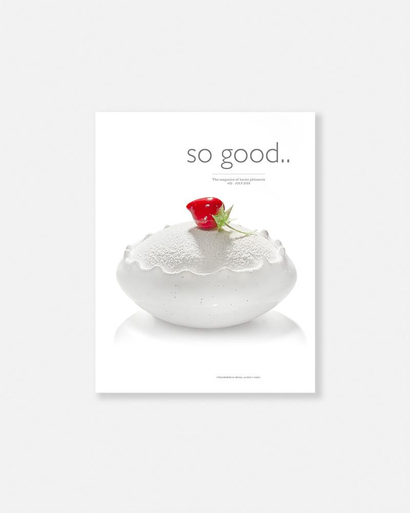 So Good magazine no 22. Mejor revista de alta pastelería