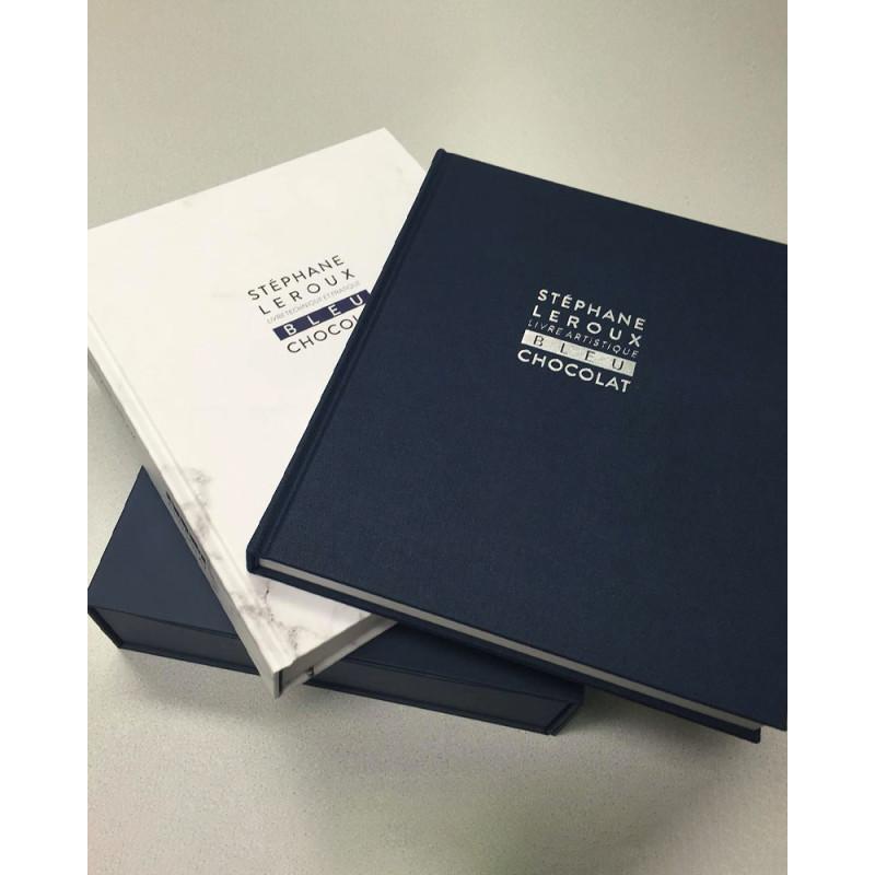Libro Bleu Chocolat de Stéphane Leroux