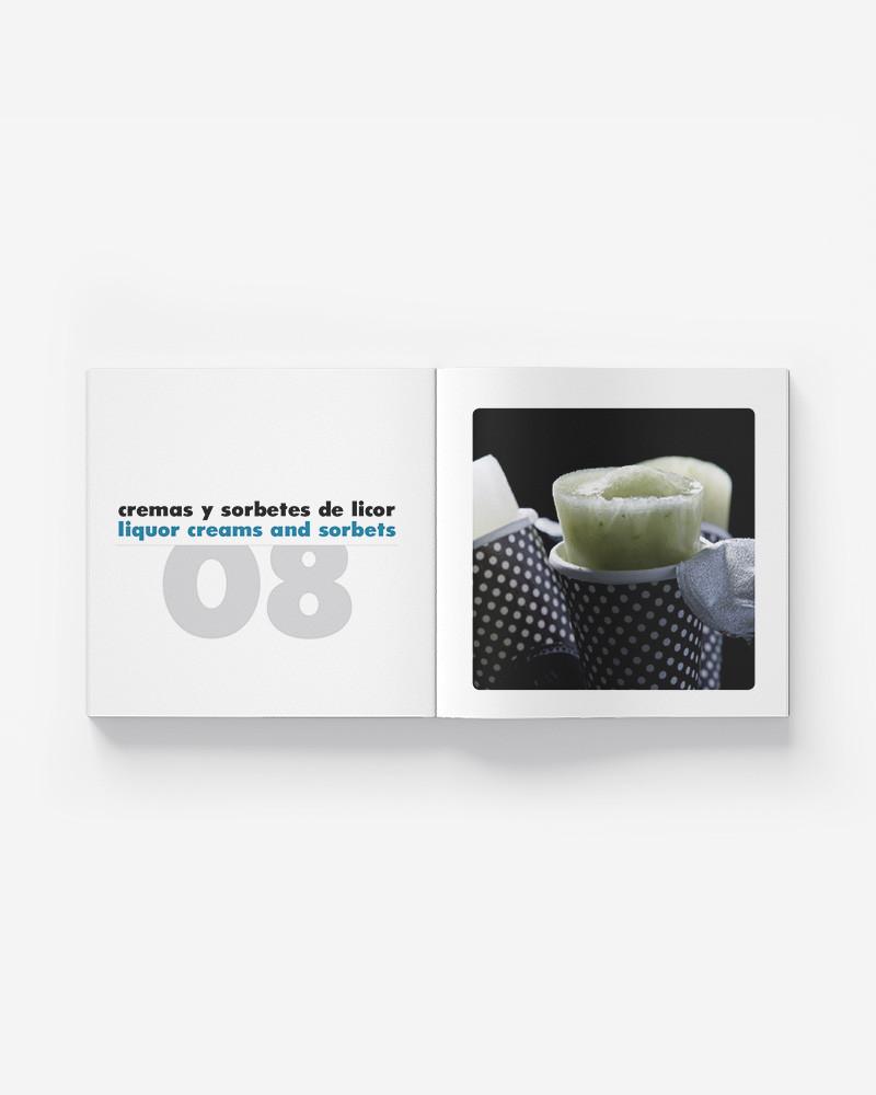Libro Recetario de heladería artesana. Recetas de heladería. Recetas de helados