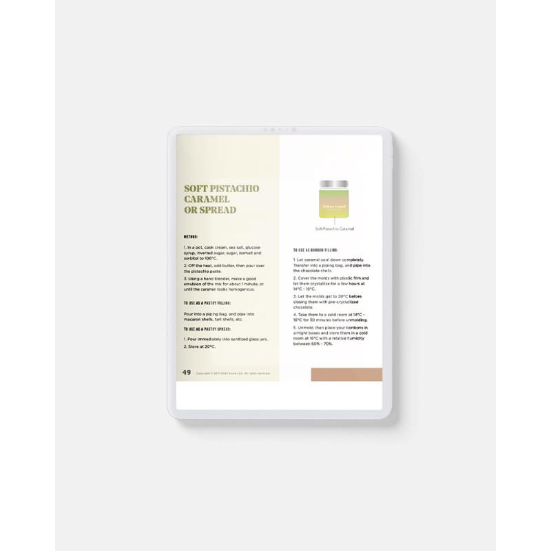 E-Book: Pistachio Ganaches Recipes by Melissa Coppel