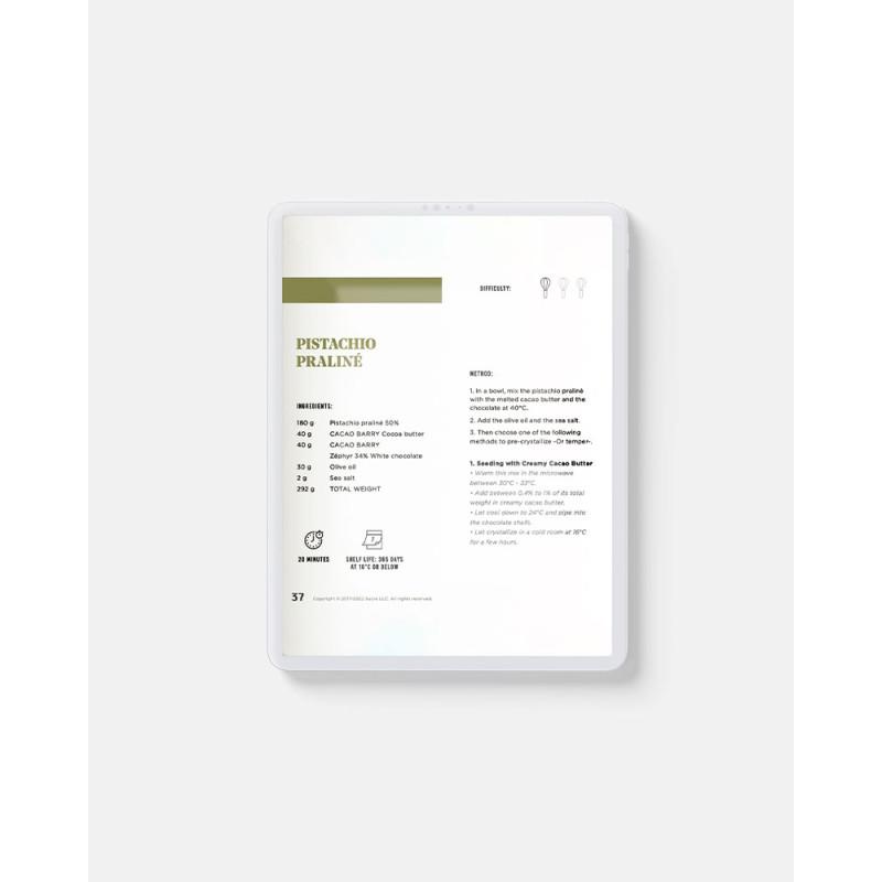 E-Book: Pistachio Ganaches Recipes by Melissa Coppel