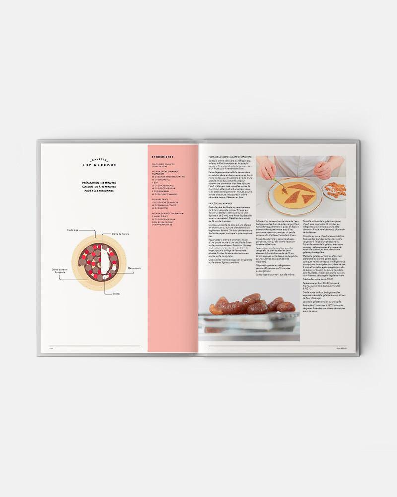 Galettes livre de Christopher Felder and Camille Lesecq. Pastry book by Christopher Felder and Camille Lesecq