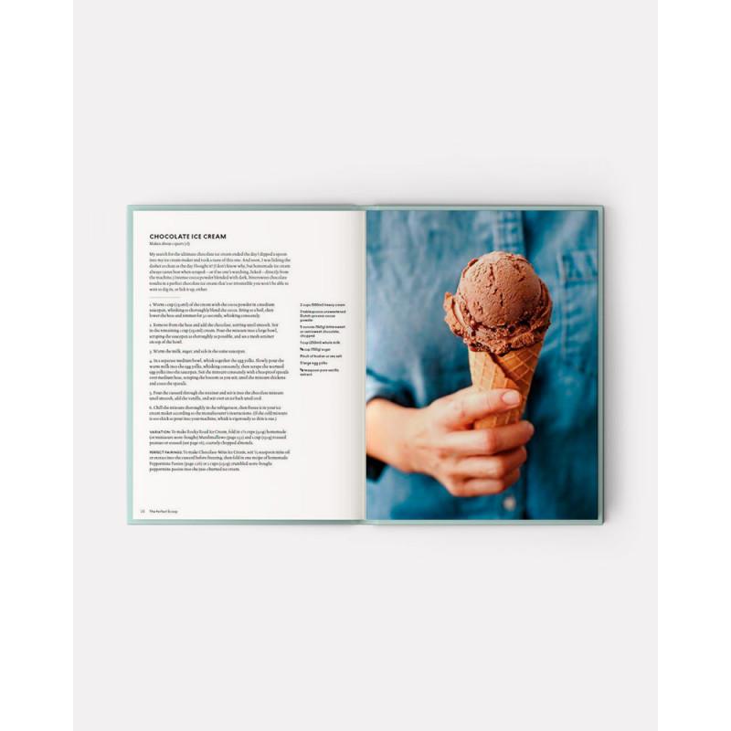 best ice cream book with ice cream recipes. The Perfect Scoop book by David Lebovitz