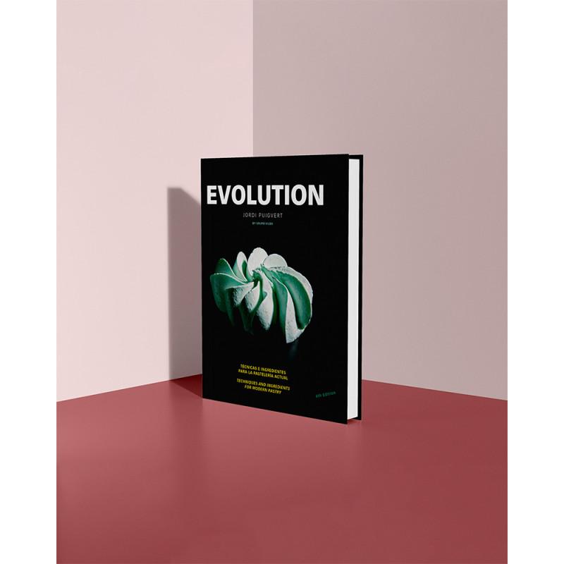 Evolution book by Jordi Puigvert.  Technological ingredients in pastry
