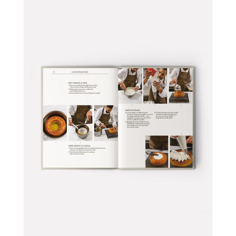 Le livre de pâtisserie Stohrer par Jeffrey Cagnes. Livre de pâtisserie française classique