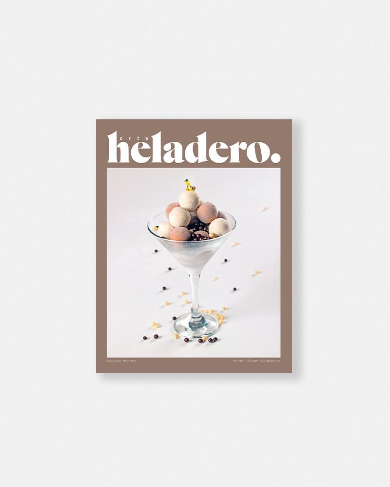 arte heladero 211, mejor revista de heladeria, receta de helados, helados, suscripcion de helados