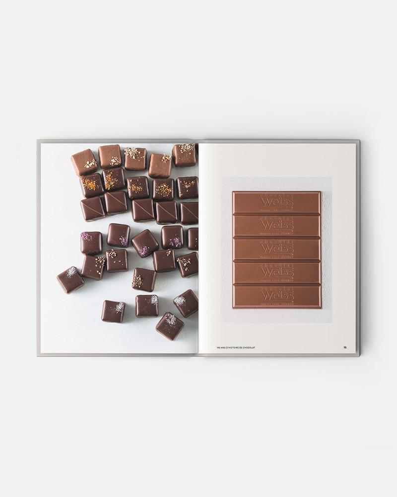 Livre Audaces de chocolat de Chocolaterie Weiss