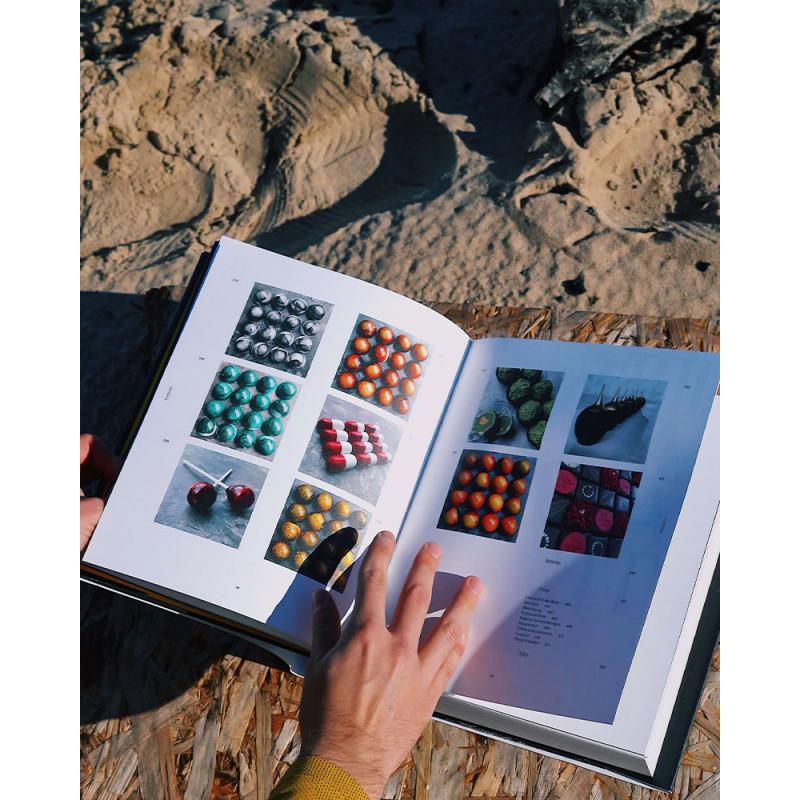 Pralinarium book by Andrey Dubovik. It is a handbook on praline design with augmented reality tutorials