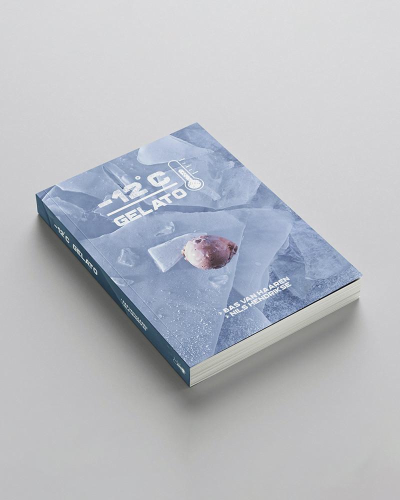 -12°C Gelato book by Bas van Haaren & Nils Hendrikse. Ice cream recipes. Ice cream book