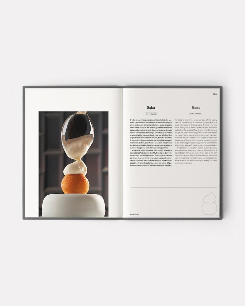 mini book by xavi donnay. contemporary pastry dedicated to the small format