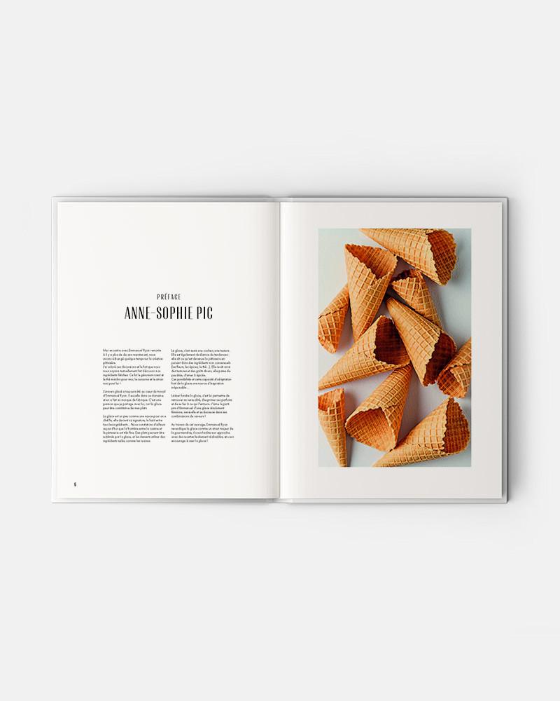 Livre GIVRÉ. L'art de la pâtisserie glacée en 60 recettes –  Emmanuel Ryon