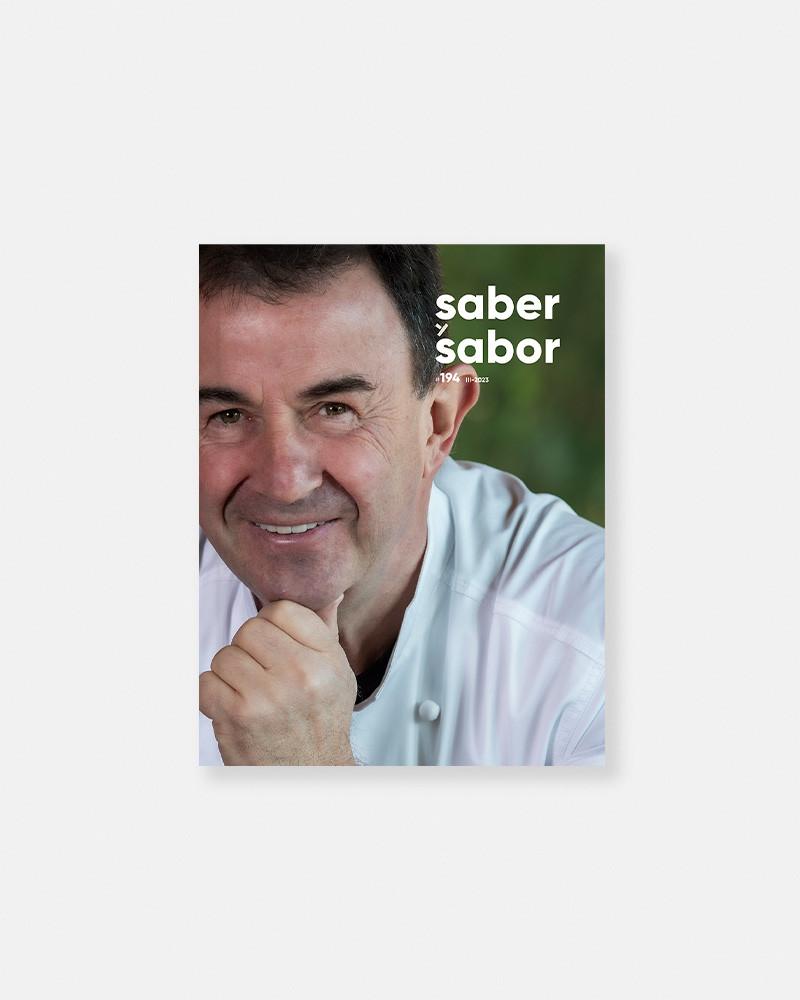 Revista saber y sabor 194. Mejor revista de alta cocina. Recetas de alta cocina de Martín Berasategui.