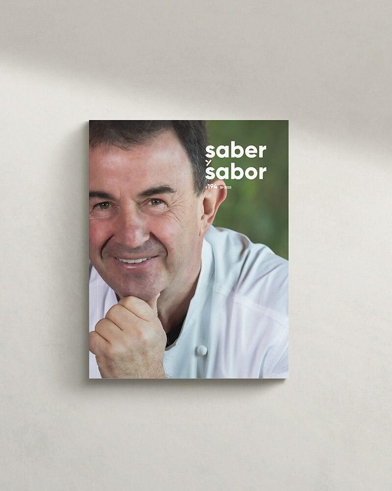 Revista saber y sabor 194. Mejor revista de alta cocina. Recetas de alta cocina de Martín Berasategui.