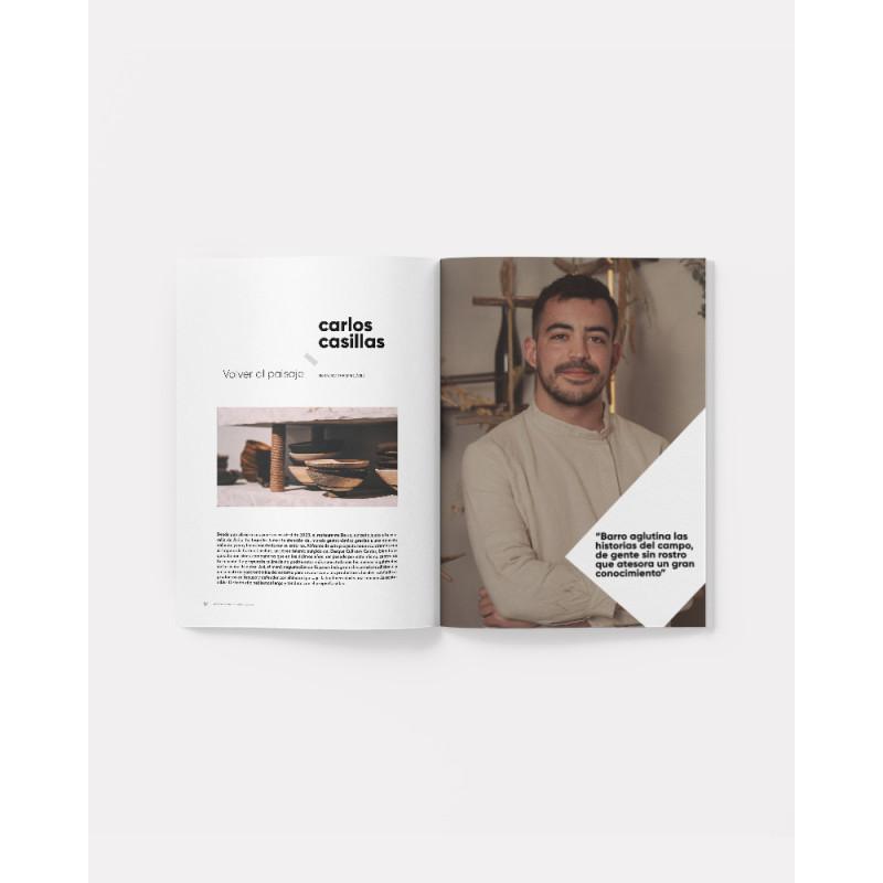 Revista Saber y Sabor 195. Mejor revista de alta cocina. Teatro Kitchen & Bar, Flama, Kabo, Hiu, Vandelvira, Barro y Bascoat.