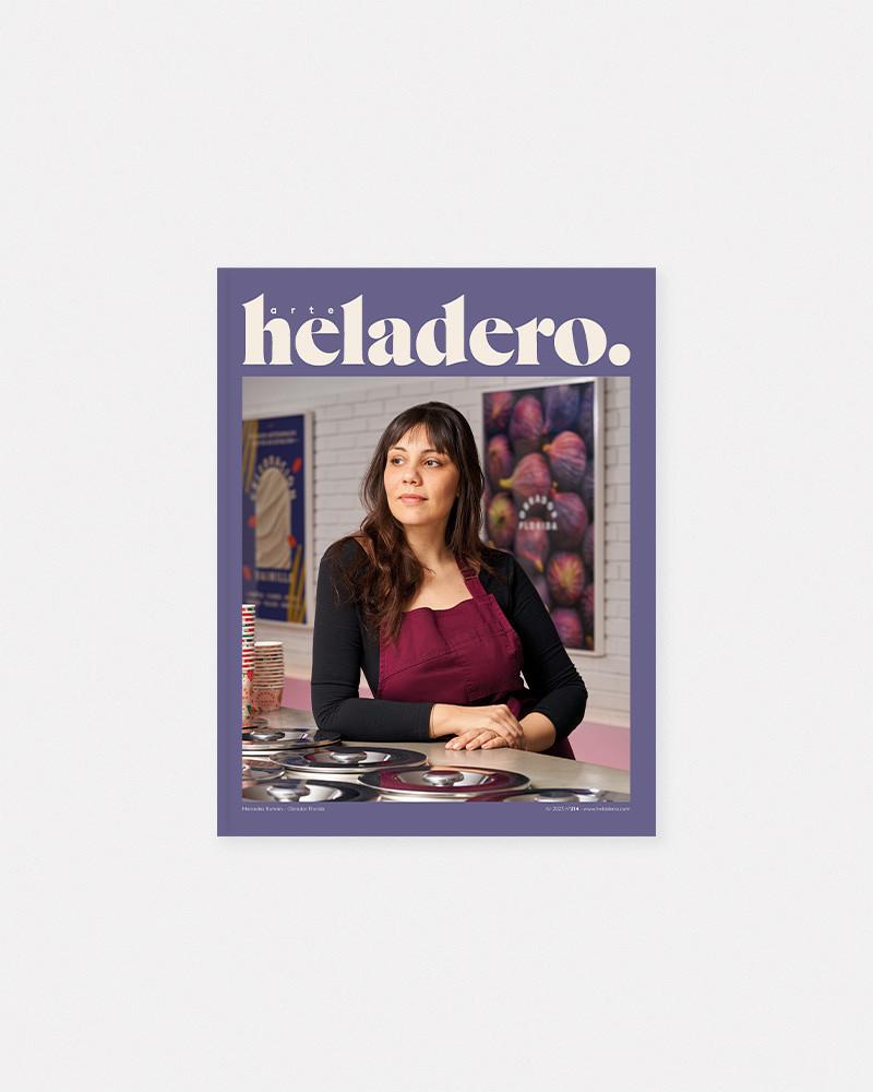 Revista Arte Heladero 214. Recetas de helados. Mejor revista de helados