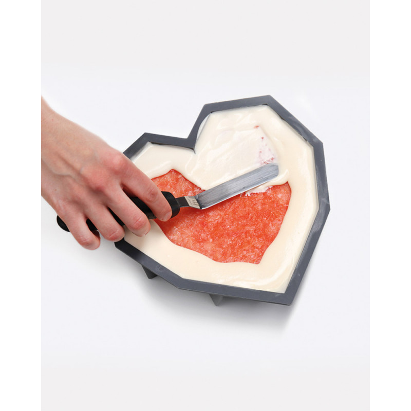 Mold Heart Cake by Dinara Kasko