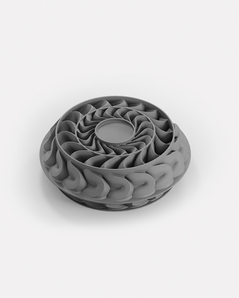 Molde de silicona para pastelería Saint Honore diseñado por Dinara Kasko