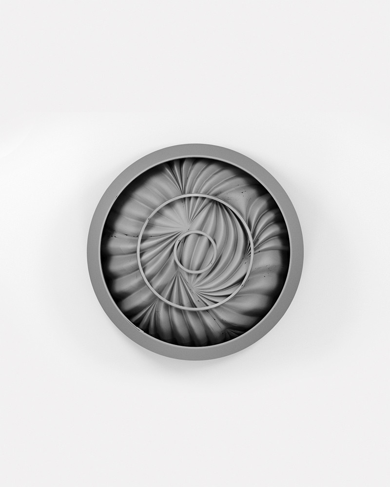 Silicone Pastry Mold Dunes by Dinara Kasko