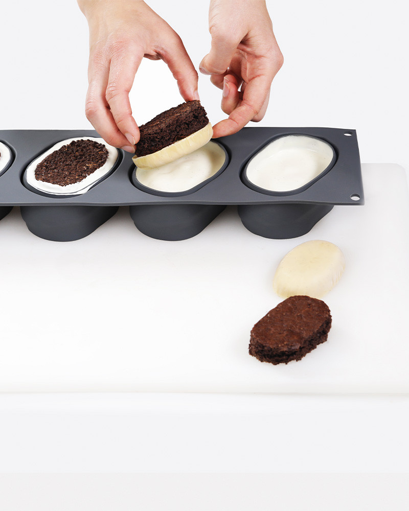 Silicone Pastry Mould for cake Mini Coffee by Dinara Kasko