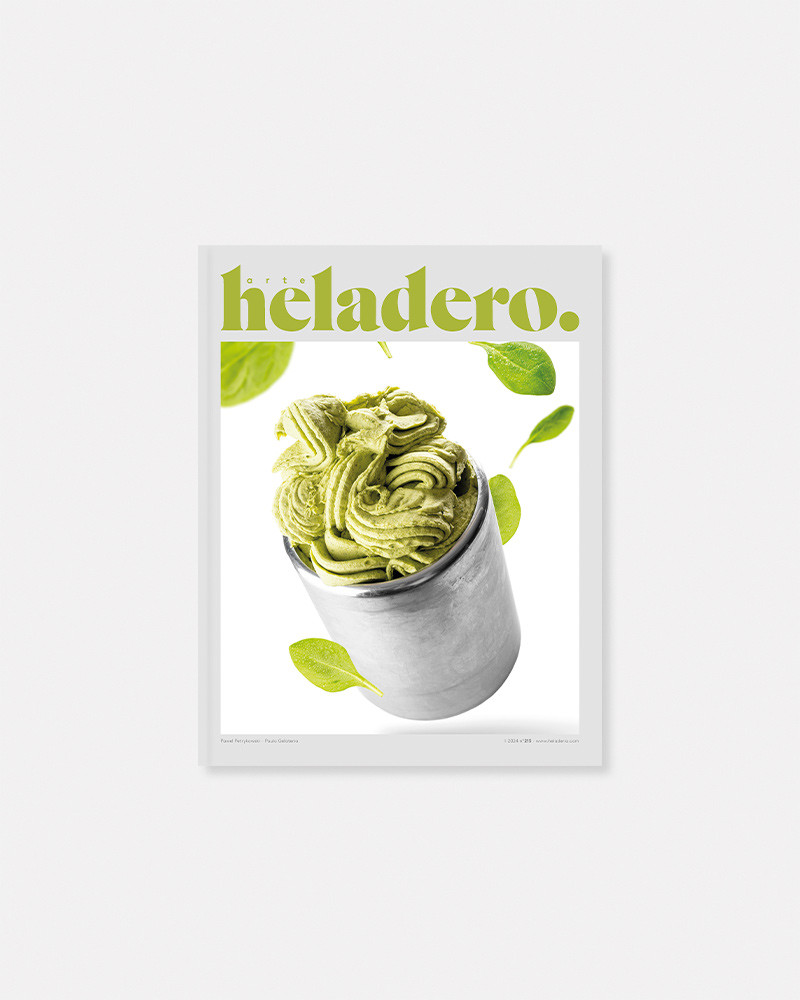 Revista Arte Heladero 215. Revista de helados. Revista heladera. Recetas de helados