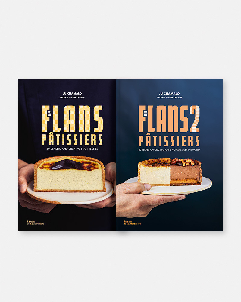 Pack Mes Flans Pâtissiers 1, 2 by Ju Chamalo. Flan recipes. Flans book