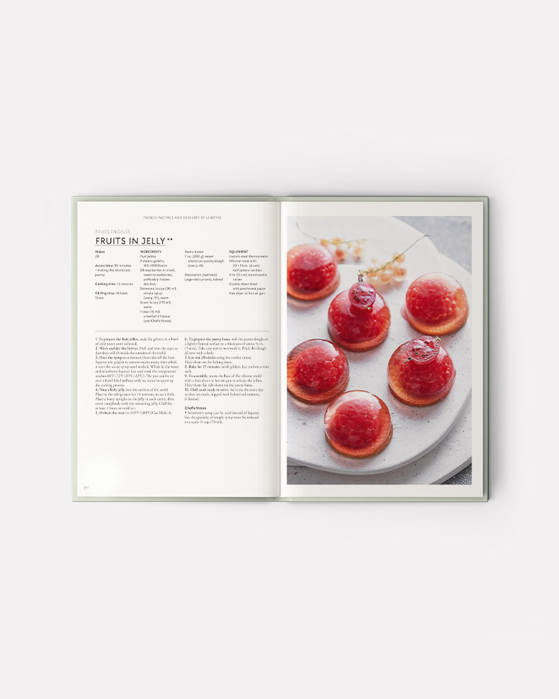 French Pastries and Desserts Book Libro de Lenôtre