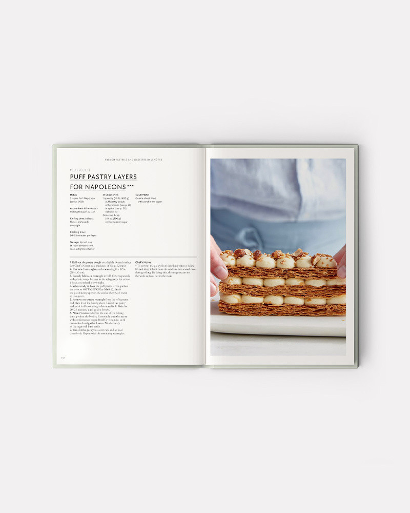 French Pastries and Desserts Book Libro de Lenôtre