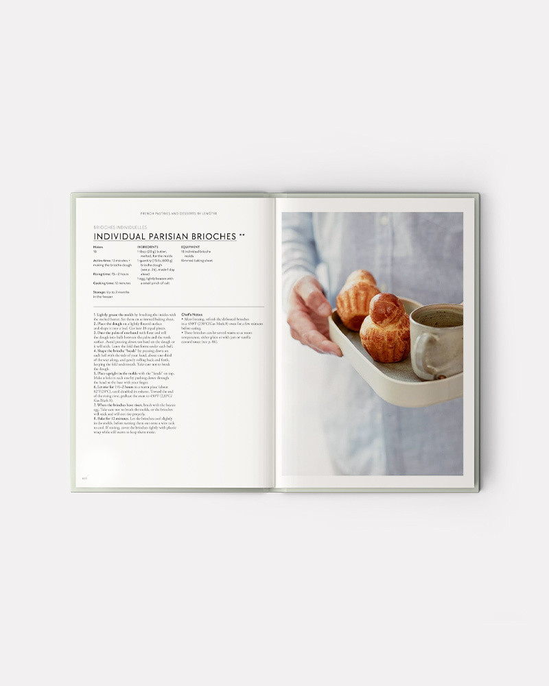 French Pastries and Desserts Book Libro de Lenôtre